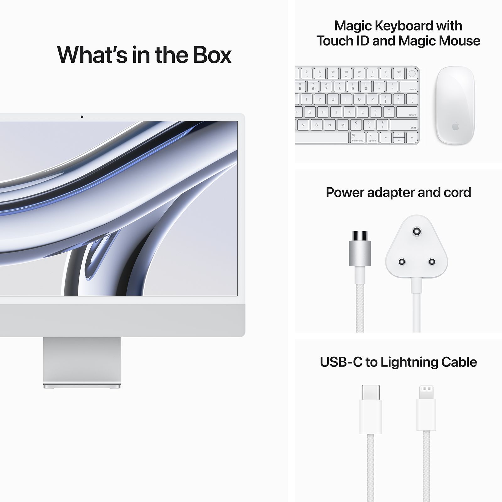 Buy Apple iMac 24 Inch 4.5K Retina Display 2023 (M3 Chip, 8GB
